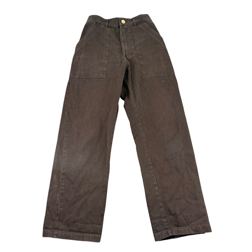 Bid Bud Press Work Pants High Waisted Trousers Women's Small Boho Indie Twee